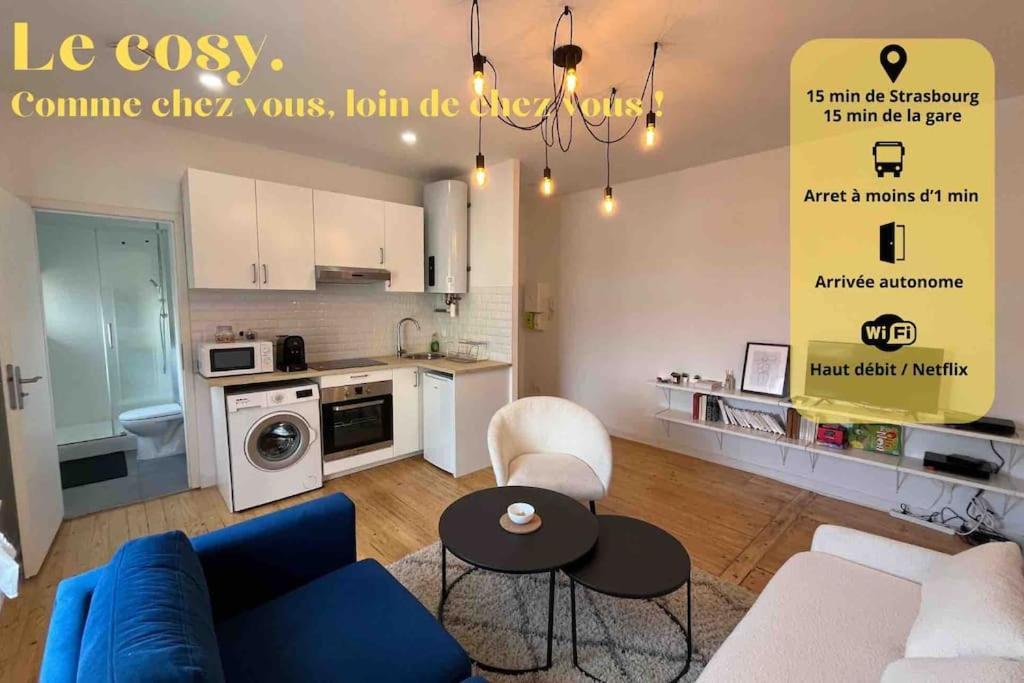 Apartament Le Cosy T2 15 Min De Strasbourg Bischheim Zewnętrze zdjęcie